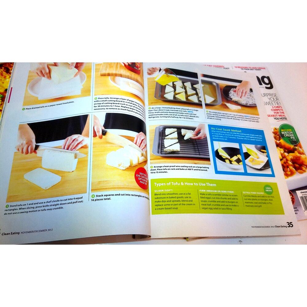 Clean Eating Magazine 2012 And 2013 Set Of 6 New - Picture 9 of 11